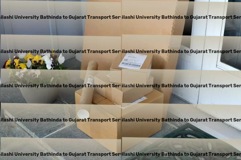 Abhilashi University Bathinda to Gujarat Transport Efficient freight logistics