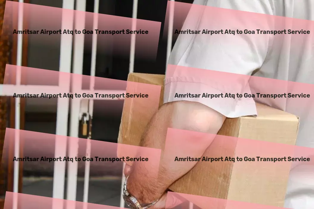 Amritsar Airport Atq to Goa Transport Overcoming Indian logistics hurdles with ease. - Comprehensive courier operations