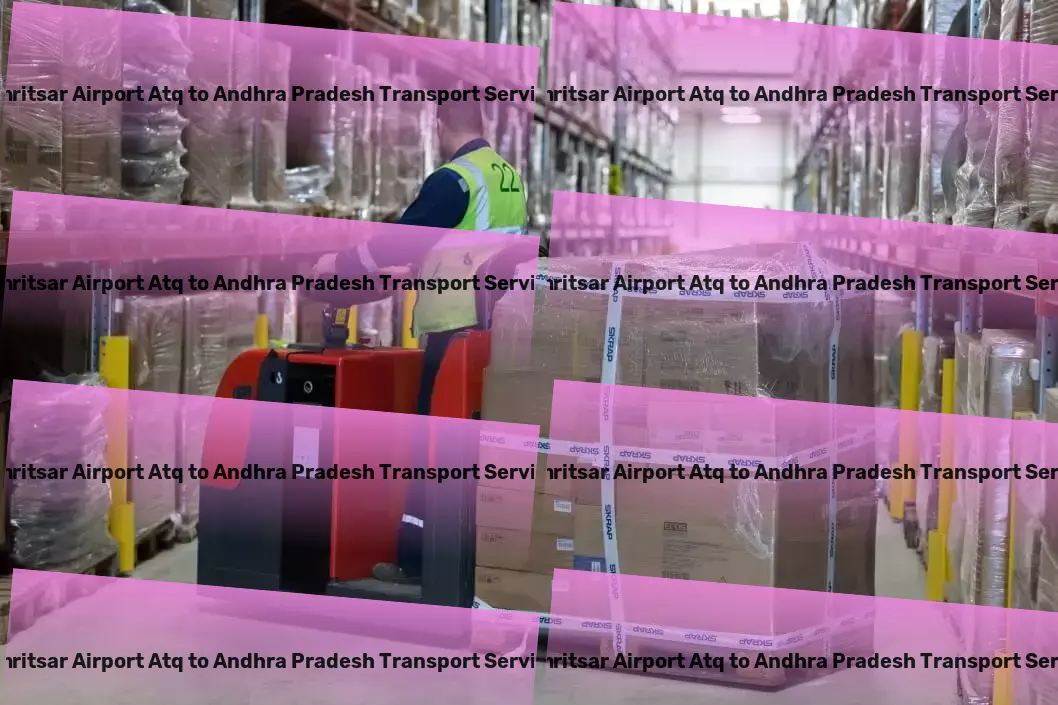 Amritsar Airport Atq to Andhra Pradesh Transport Pioneering smart logistics solutions across India - Professional goods forwarding