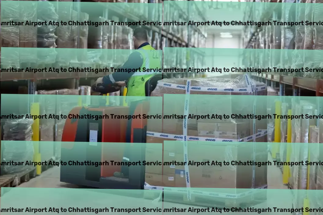 Amritsar Airport Atq to Chhattisgarh Transport !Charting new paths in the realm of Indian transportation. - Cross-country cargo transport