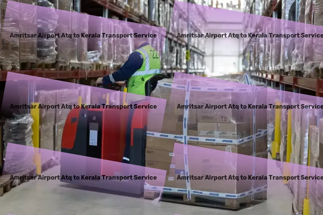 Amritsar Airport Atq to Kerala Transport Optimizing your goods movement across the Indian terrain! - Interstate goods shipping