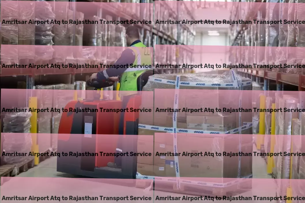 Amritsar Airport Atq to Rajasthan Transport Full-scale freight delivery