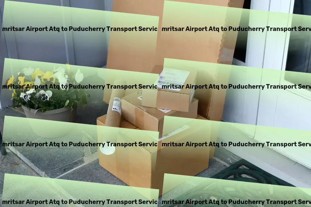 Amritsar Airport Atq to Puducherry Transport Breakthrough solutions for your Indian transportation needs. - Large cargo movers