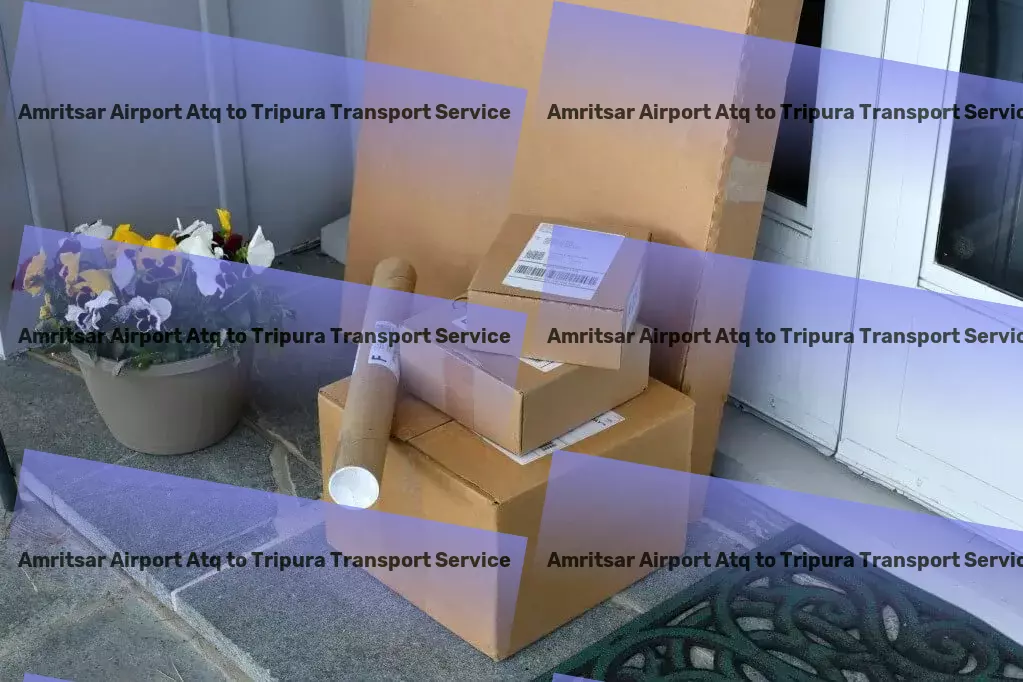 Amritsar Airport Atq to Tripura Transport Redefining excellence in Indian transportation. - Intermodal transport services