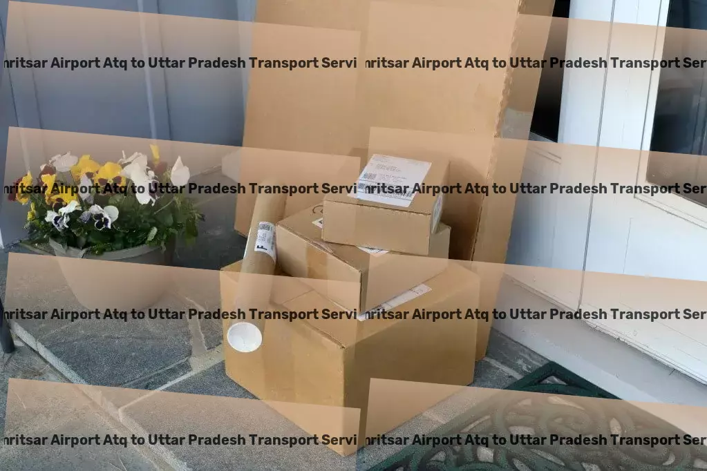 Amritsar Airport Atq to Uttar Pradesh Transport Professional package delivery