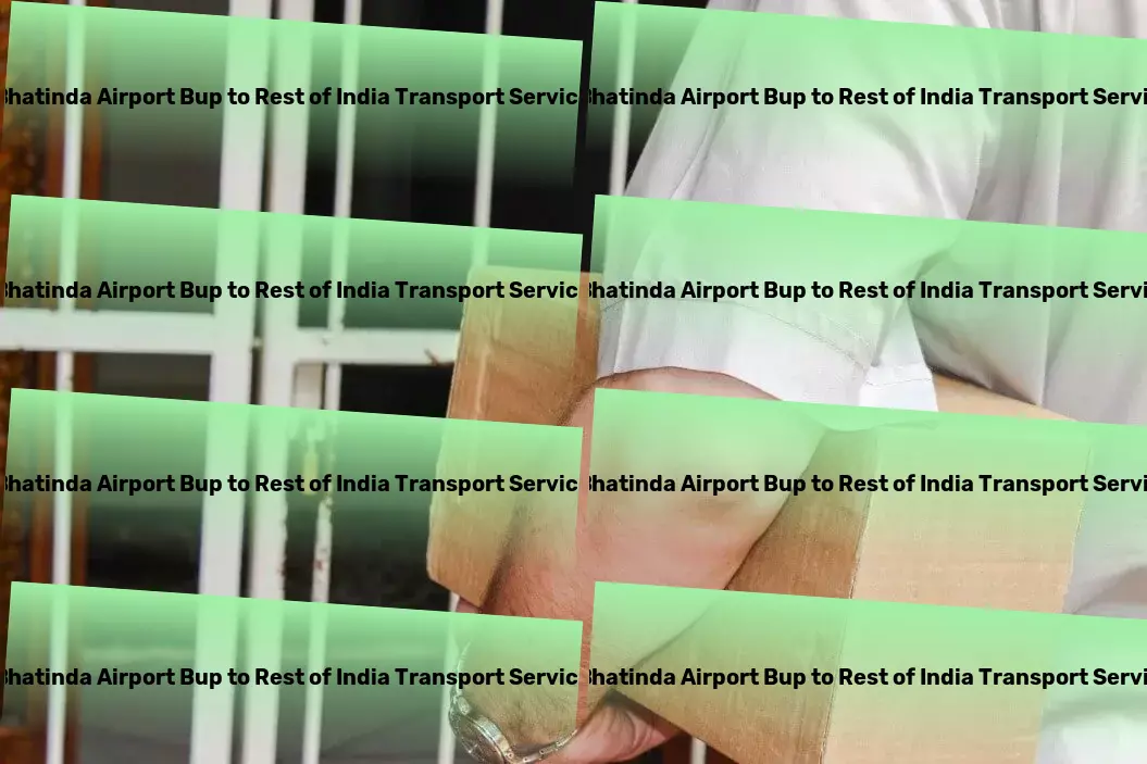 Bhatinda Airport Bup to Rest Of India Transport Residential door delivery