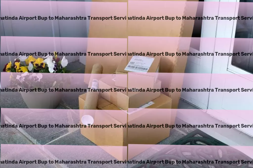 Bhatinda Airport Bup to Maharashtra Transport Commercial cargo forwarding