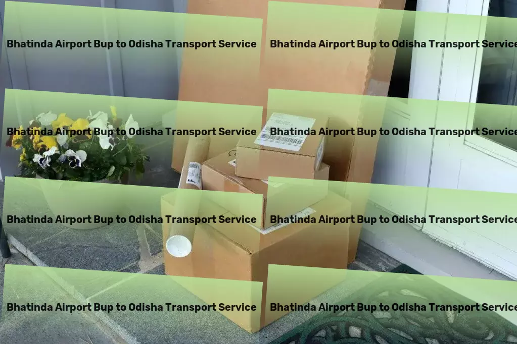 Bhatinda Airport Bup to Odisha Transport Heavy goods movers