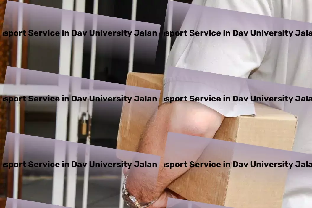 Part Load Transport in Dav University Jalandhar, Punjab (PB) Local delivery services