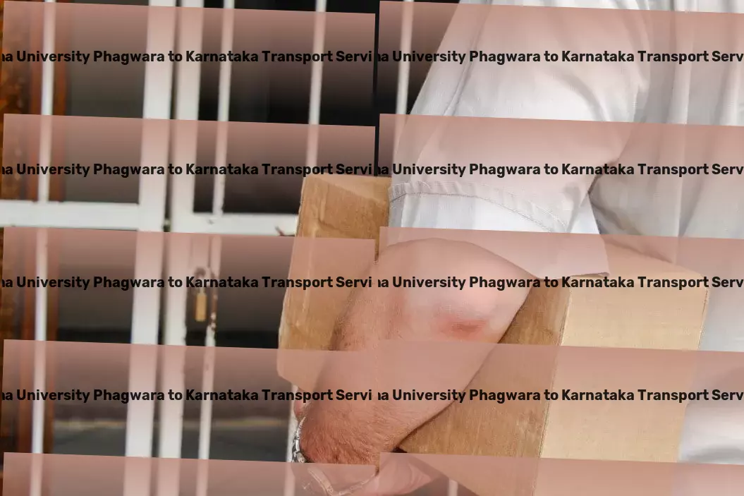 Gna University Phagwara to Karnataka Transport Cargo transport solutions