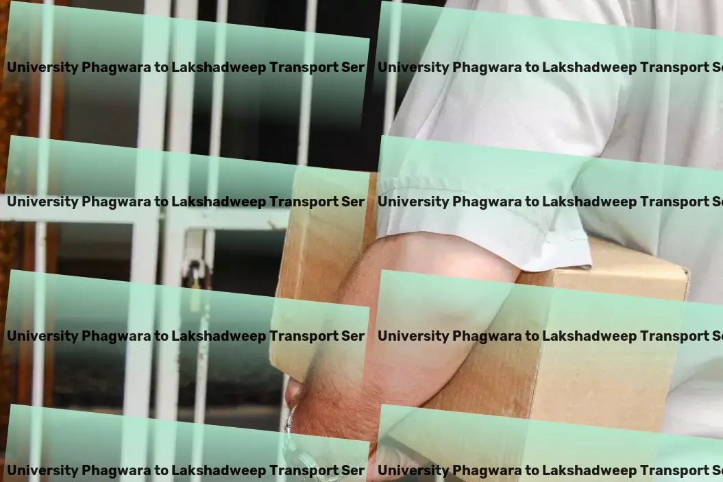 Gna University Phagwara to Lakshadweep Transport Cargo freight