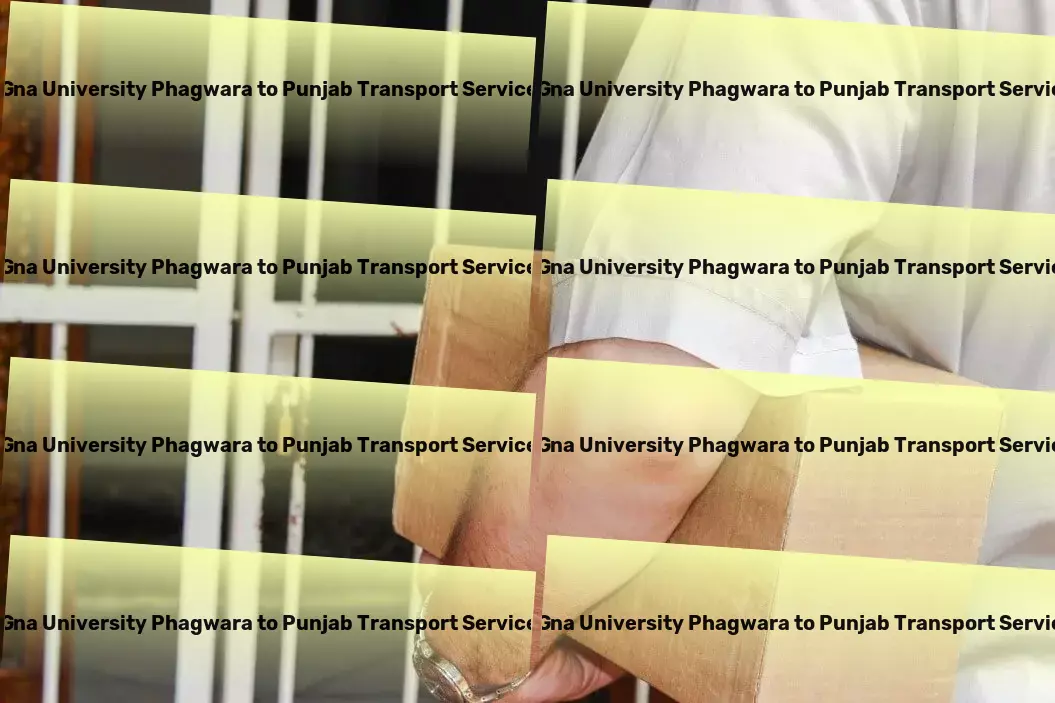 Gna University Phagwara to Punjab Transport Full-load goods transport