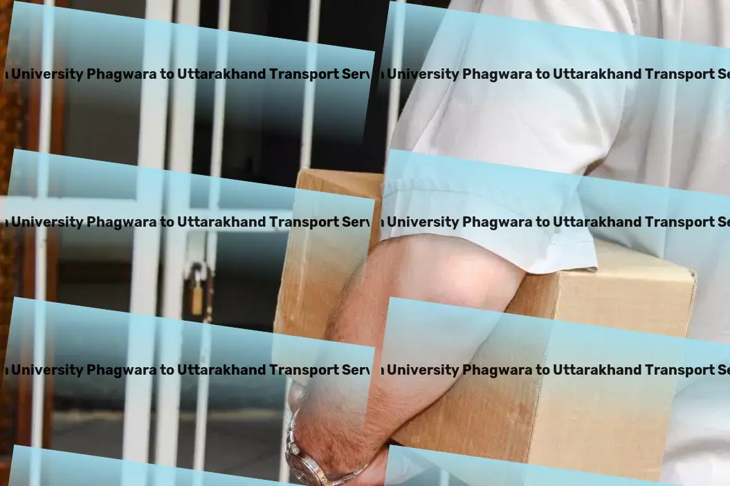 Gna University Phagwara to Uttarakhand Transport Shipping and handling