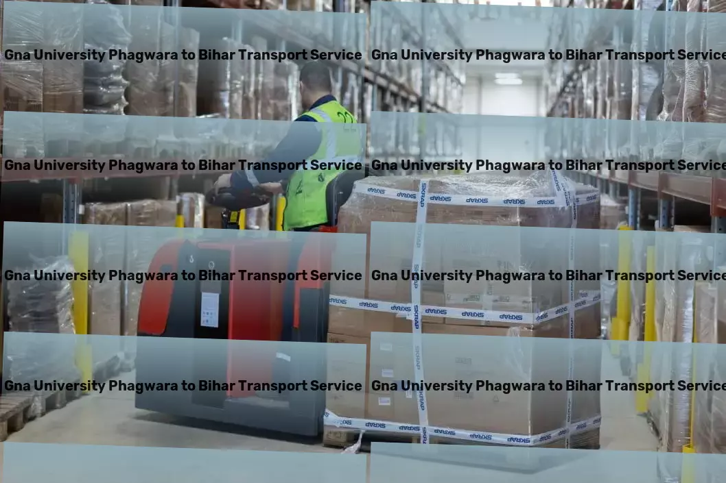 Gna University Phagwara to Bihar Transport Customized goods logistics