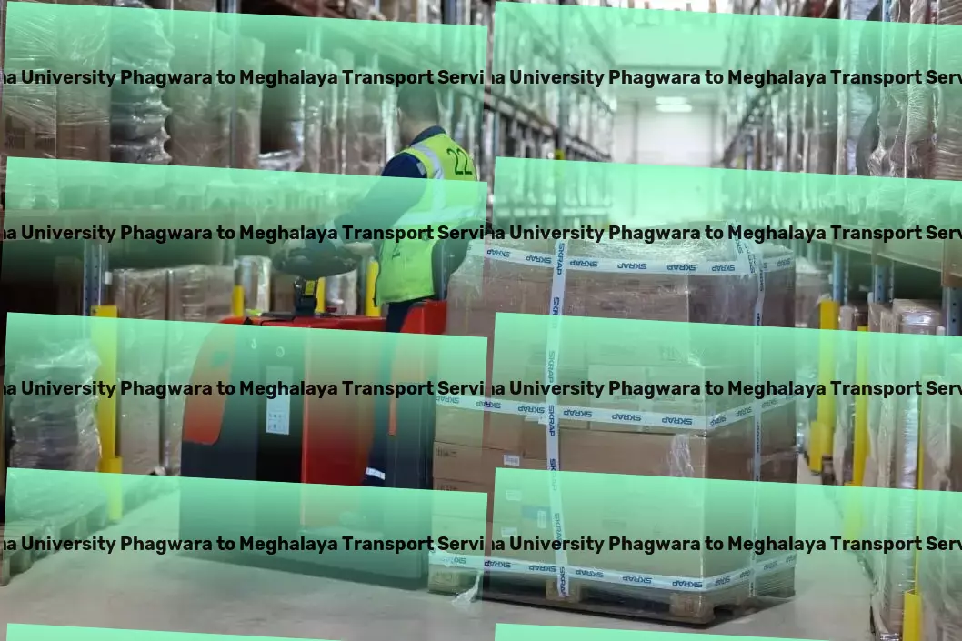 Gna University Phagwara to Meghalaya Transport Express freight services