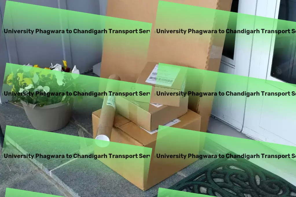 Gna University Phagwara to Chandigarh Transport National transport solutions