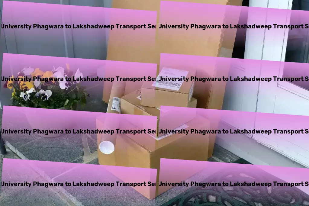 Gna University Phagwara to Lakshadweep Transport Express logistics and transport