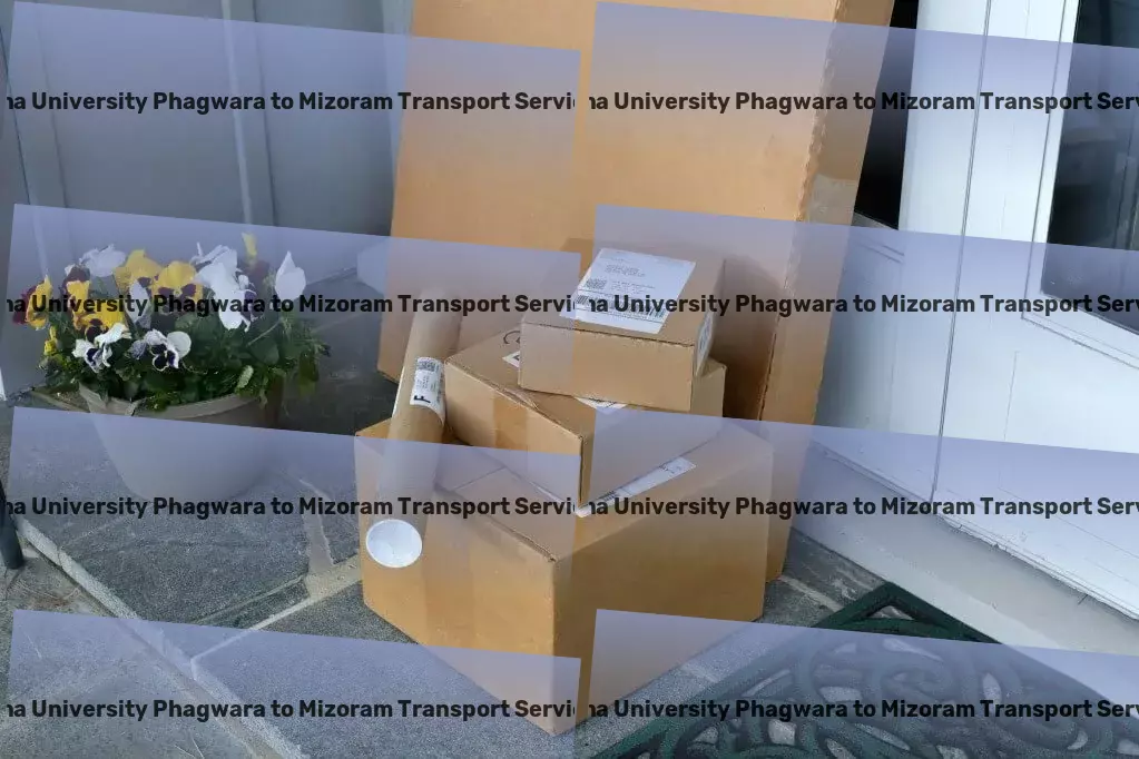 Gna University Phagwara to Mizoram Transport General cargo transport