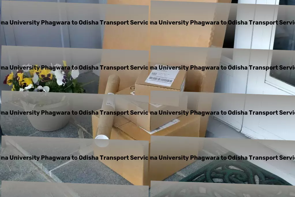 Gna University Phagwara to Odisha Transport Comprehensive goods solutions