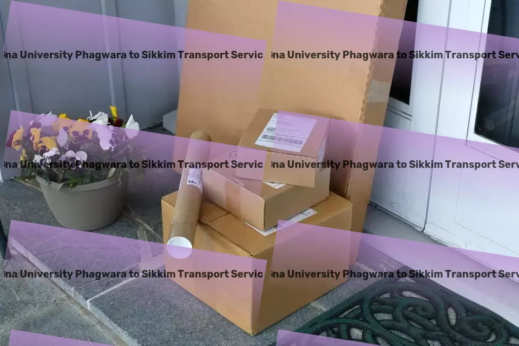 Gna University Phagwara to Sikkim Transport Beyond landscaping: Crafting unique outdoor experiences! - Express goods transport