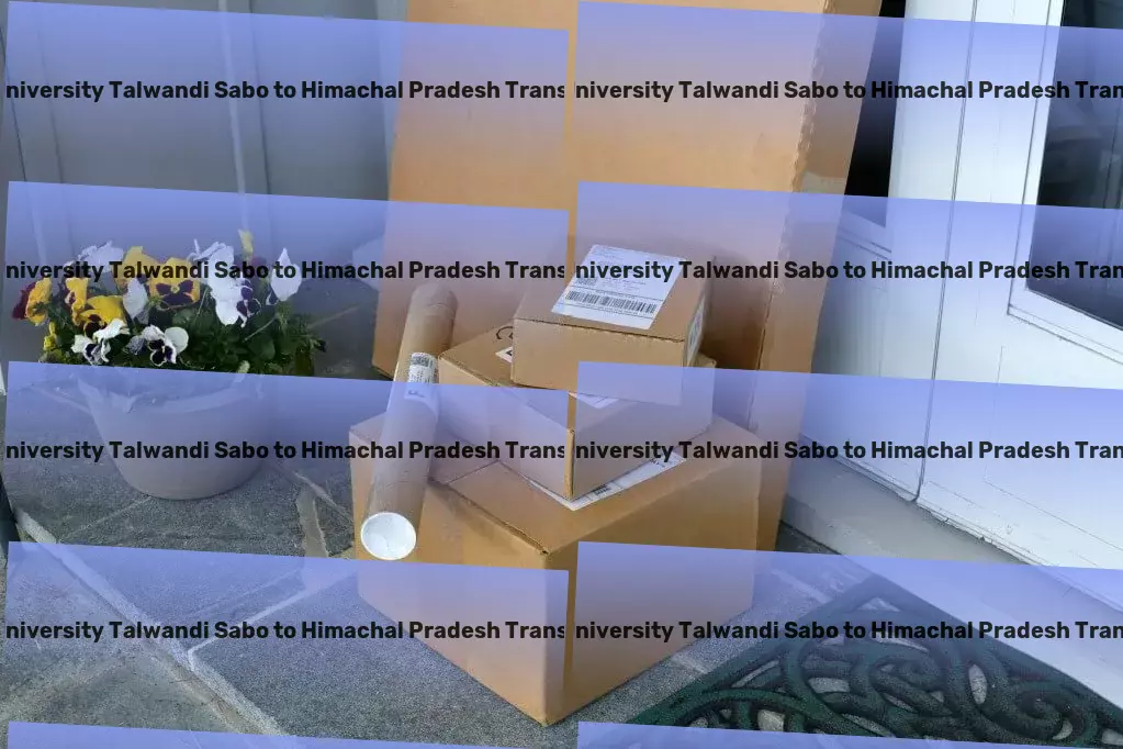 Guru Kashi University Talwandi Sabo to Himachal Pradesh Transport Efficient freight and shipment