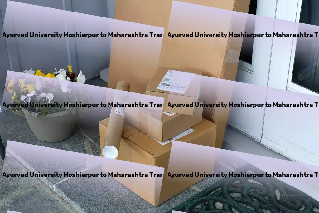 Guru Ravidas Ayurved University Hoshiarpur to Maharashtra Transport Your one-stop for streamlined logistics in India! - Moving and relocation services