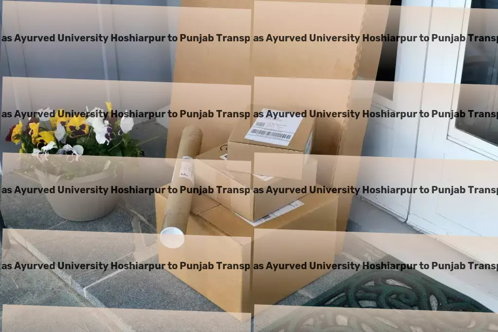 Guru Ravidas Ayurved University Hoshiarpur to Punjab Transport Efficiency at the heart of our transport mission. - Large-scale shipping services