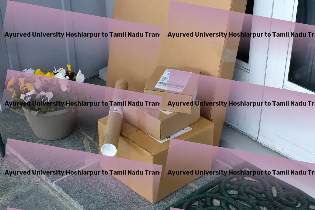 Guru Ravidas Ayurved University Hoshiarpur to Tamil Nadu Transport City-to-city transport operations