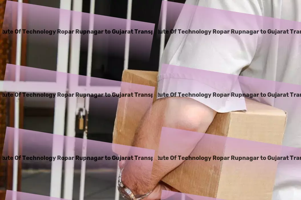 Indian Institute Of Technology Ropar Rupnagar to Gujarat Transport Sophisticated transport solutions, tailored for the complexity of India! - Logistics and distribution