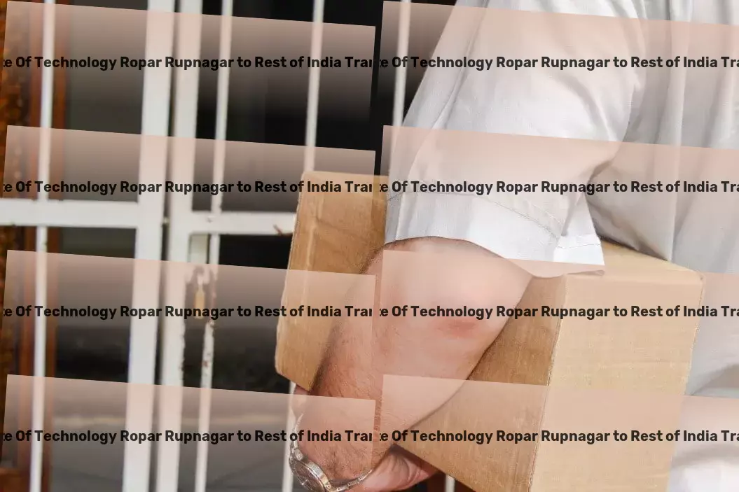 Indian Institute Of Technology Ropar Rupnagar to Rest Of India Transport Nationwide courier solutions