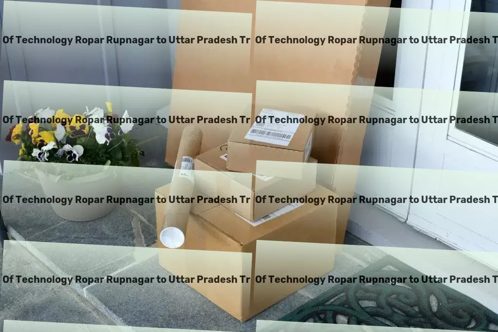 Indian Institute Of Technology Ropar Rupnagar to Uttar Pradesh Transport Express cargo solutions