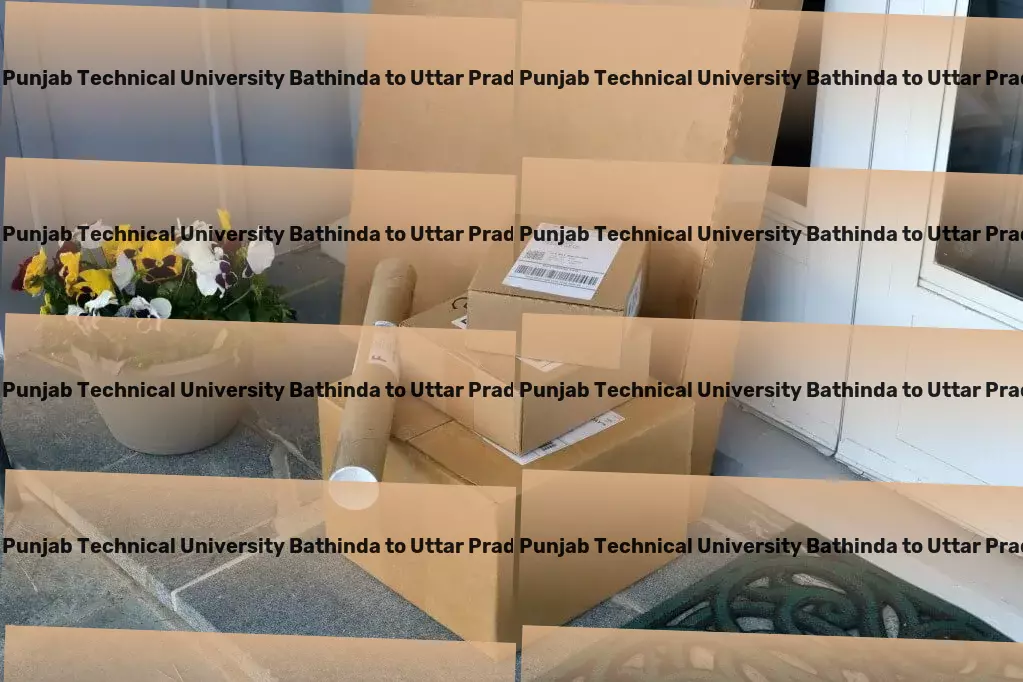 Maharaja Ranjit Singh Punjab Technical University Bathinda to Uttar Pradesh Transport Experience precision in Indian goods movement! - Inventory management services