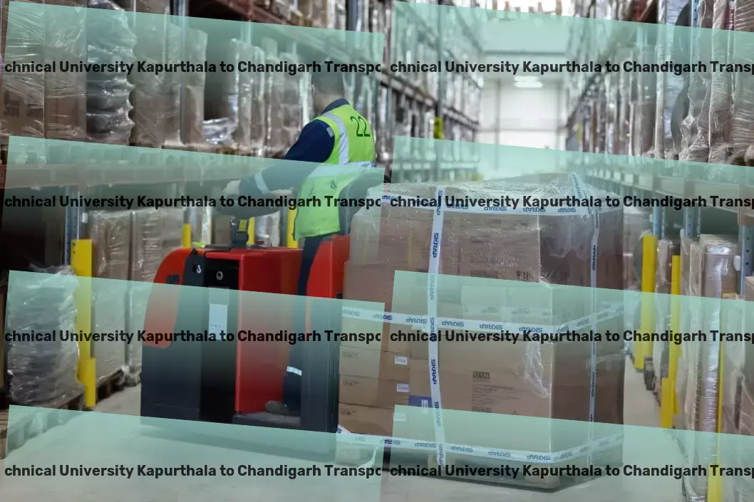 Punjab Technical University Kapurthala to Chandigarh Transport Comprehensive cargo services