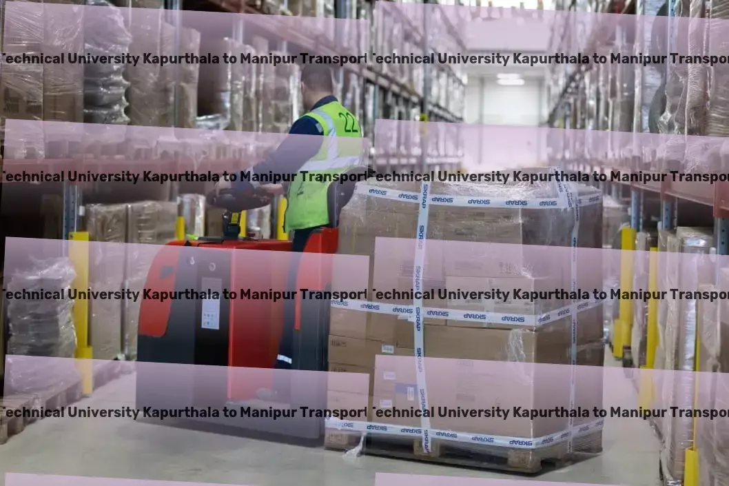 Punjab Technical University Kapurthala to Manipur Transport Express goods shipping