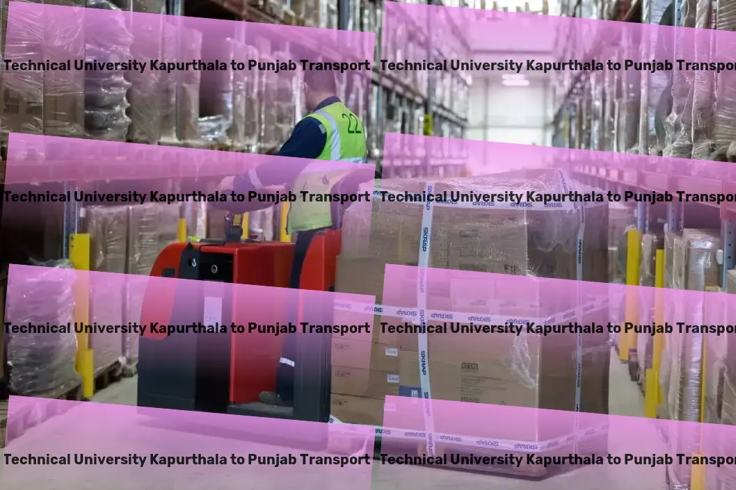 Punjab Technical University Kapurthala to Punjab Transport Simplify your Indian logistics with our proven solutions! - Inter-city logistics solutions