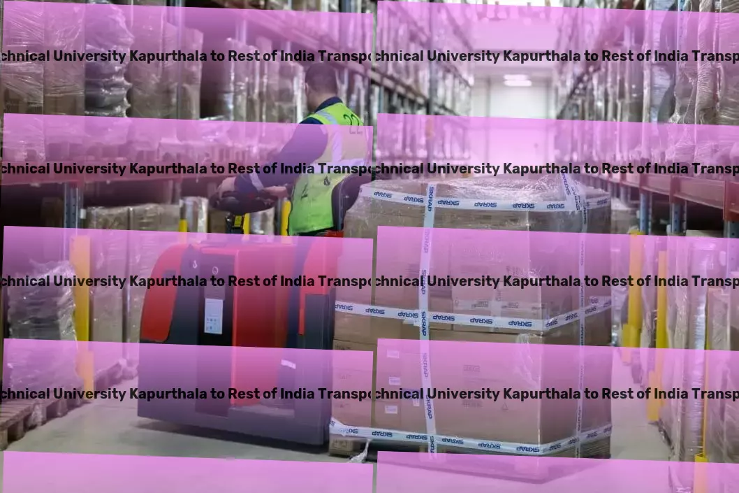 Punjab Technical University Kapurthala to Rest Of India Transport A new era of logistic precision awaits you. - Cargo delivery