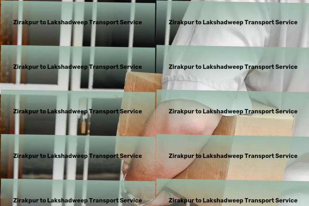 Zirakpur to Lakshadweep Transport Nationwide logistics services