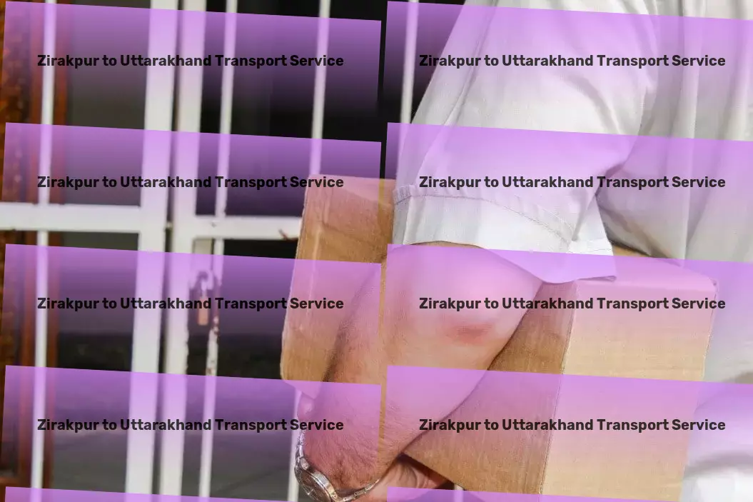 Zirakpur to Uttarakhand Transport Secure door-to-door cargo