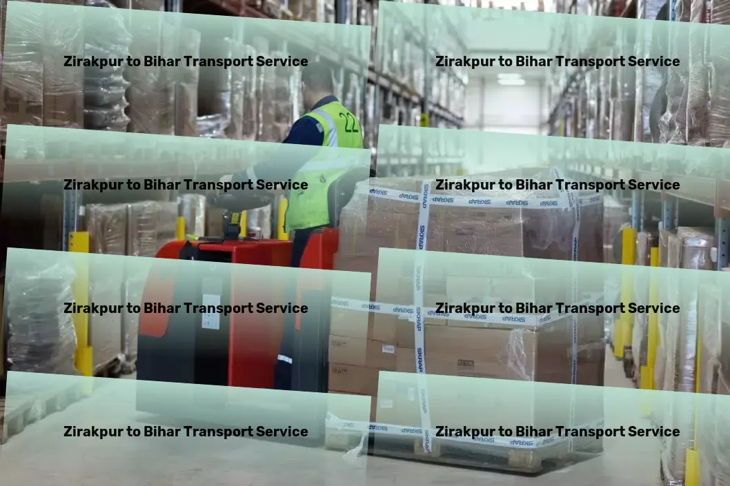 Zirakpur to Bihar Transport Innovative, reliable, and efficient - the way to move goods in India! - On-demand courier services