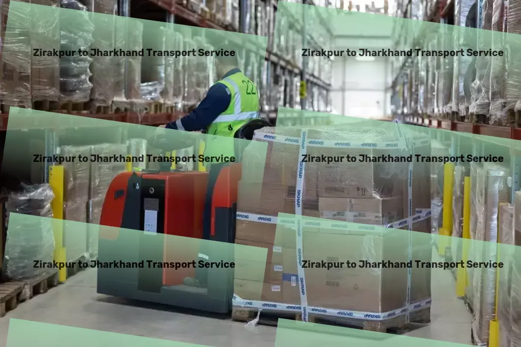 Zirakpur to Jharkhand Transport Tailored shipping solutions for a bustling India! - Heavy parcel shipping