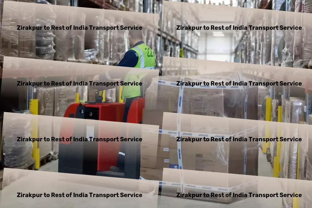 Zirakpur to Rest Of India Transport National logistics providers