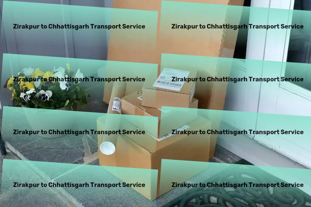 Zirakpur to Chhattisgarh Transport Accelerate success with cutting-edge transport services in India. - Express cargo