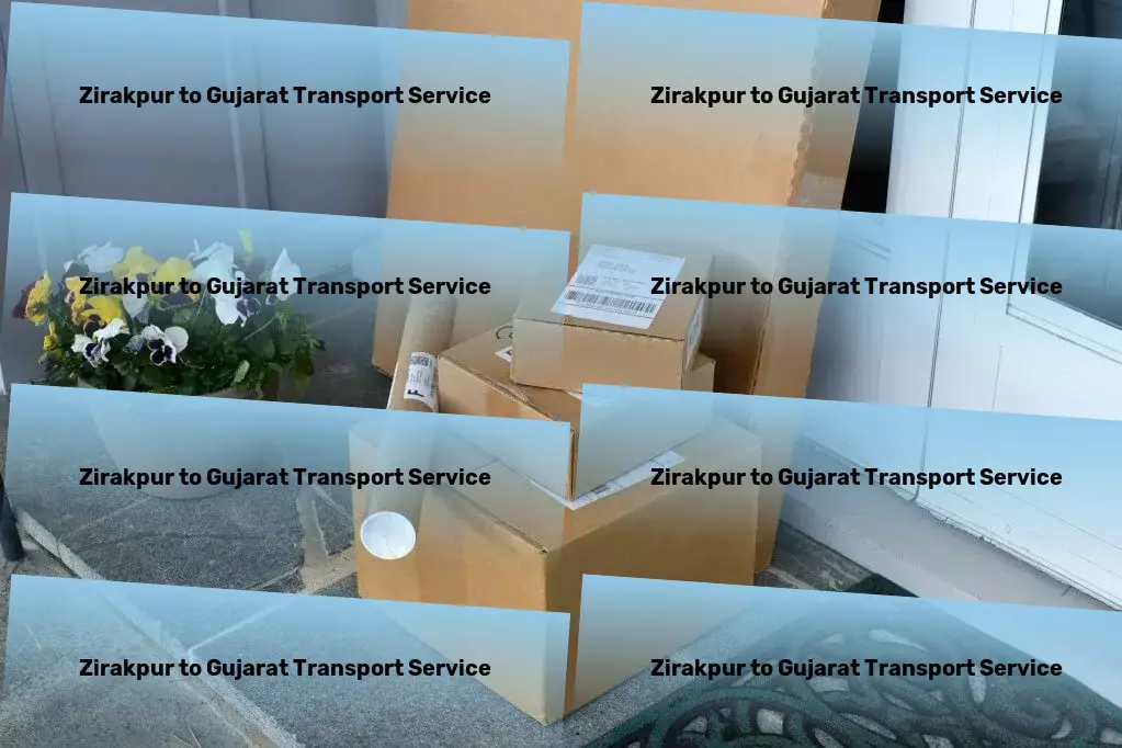 Zirakpur to Gujarat Transport Keeping your goods moving smoothly across the diverse Indian terrains! - Logistics services