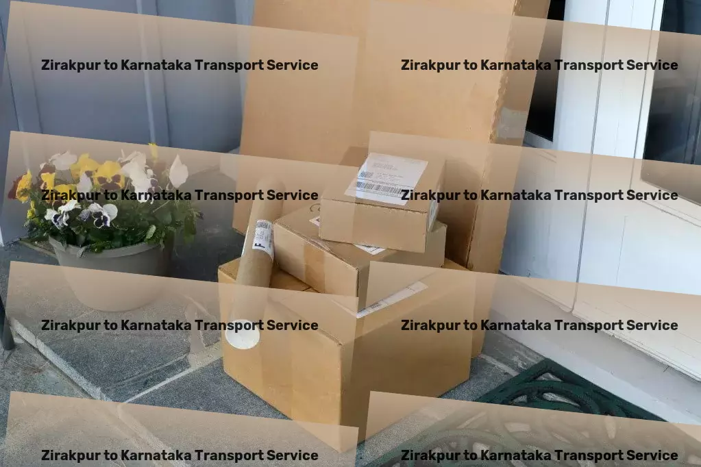 Zirakpur to Karnataka Transport Retail logistics services