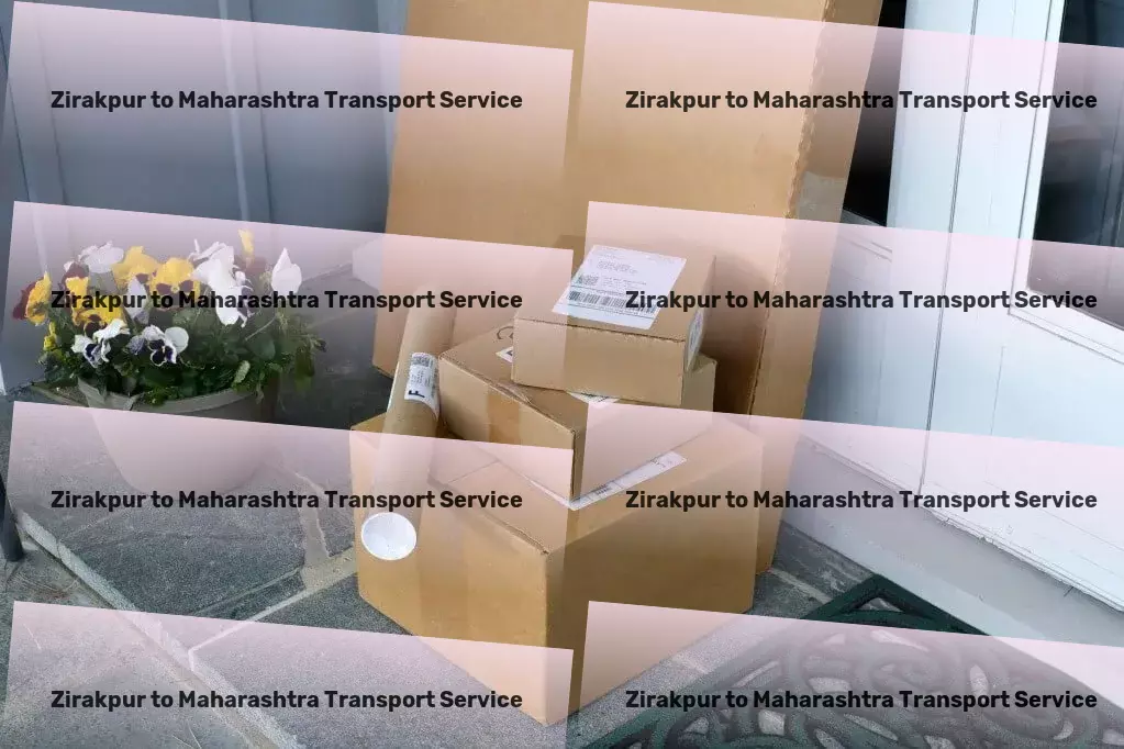 Zirakpur to Maharashtra Transport The smart way to transport goods within and across India! - Rapid road transport