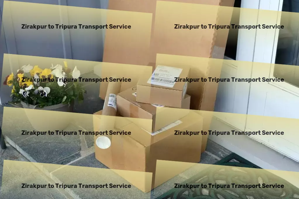 Zirakpur to Tripura Transport Redefining excellence in Indian transportation. - Multi-modal freight solutions